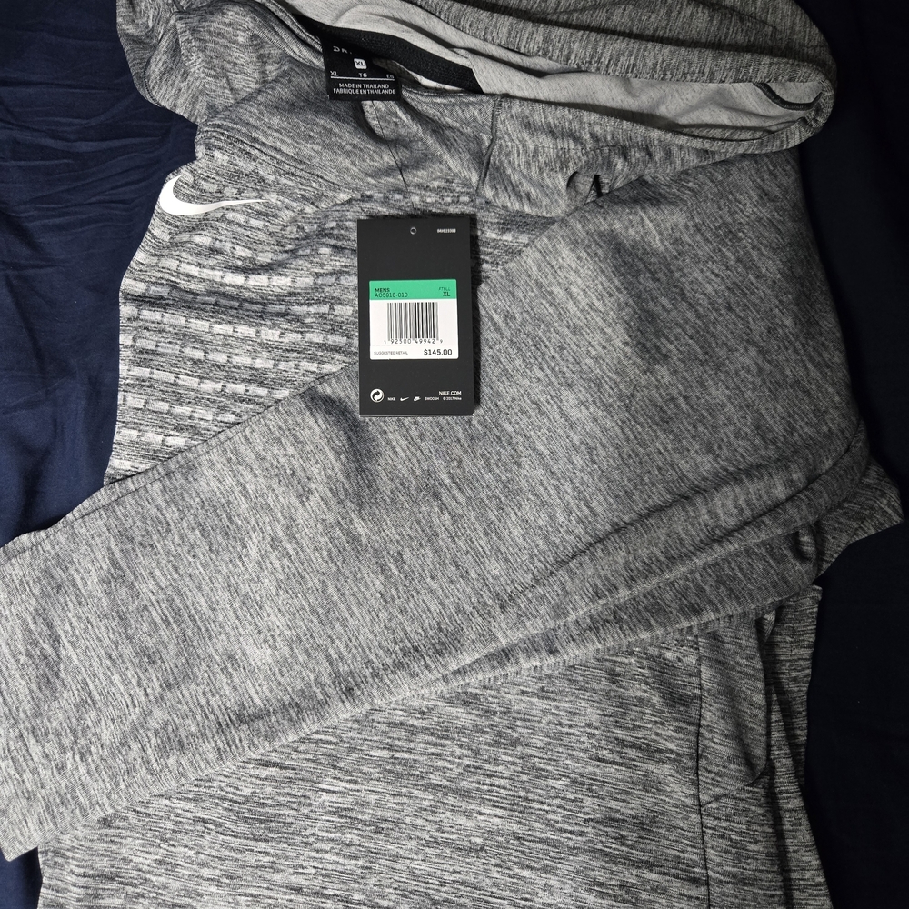 Nike Heather Gray Pullover Hoodie